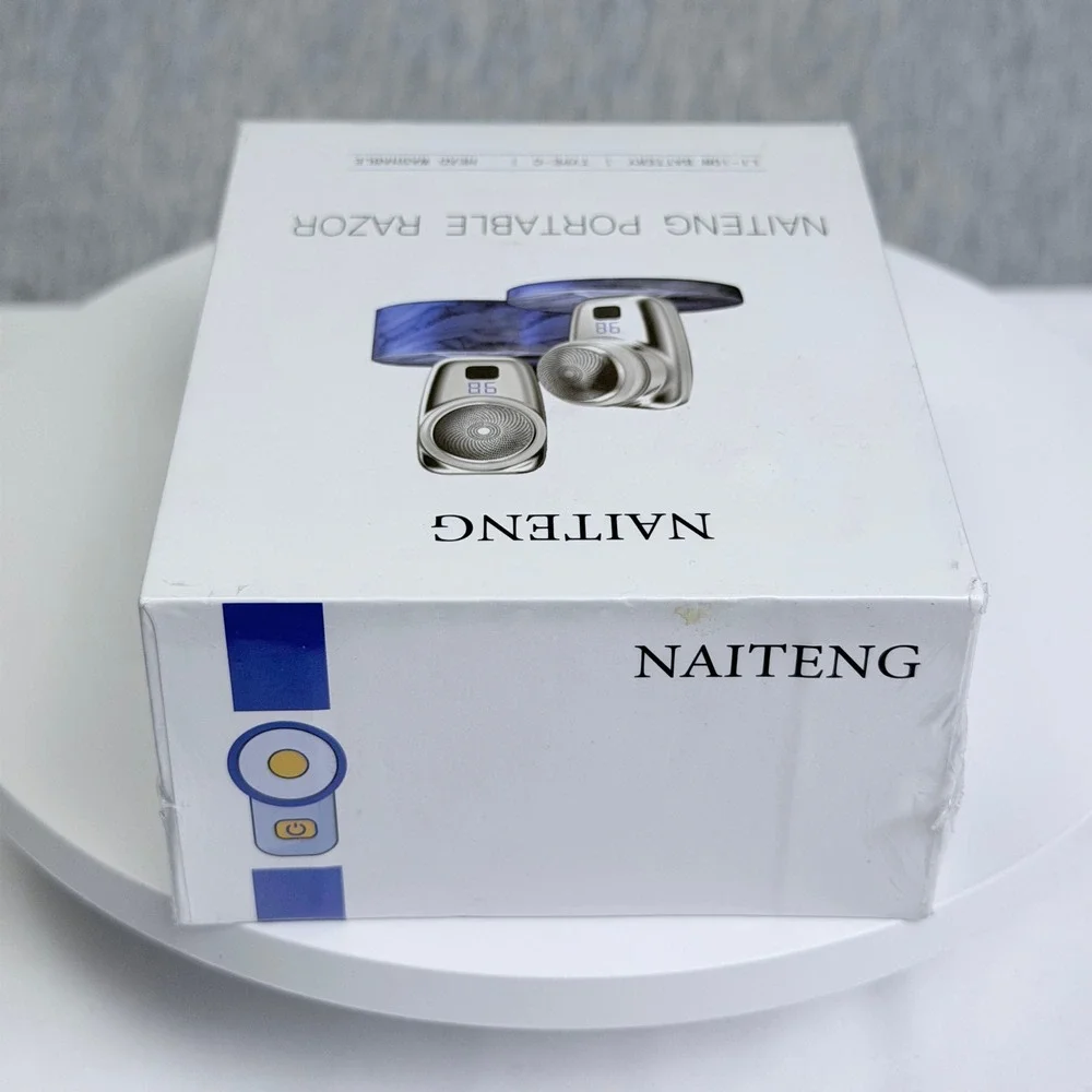 Naiteng Portable Razor FCX07 Mini Electric Shaver Type-C Rechargeable Silver